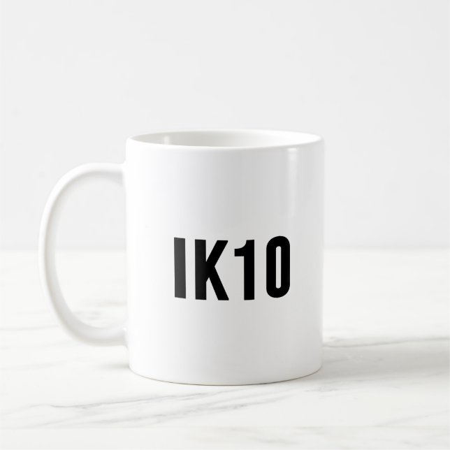 IK, Impact Protection, IK Rating, IK10 Coffee Mug (Left)