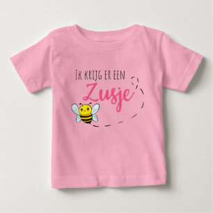 Ik krijg er een zusje bij baby T-Shirt