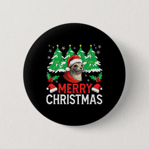 Ikal Seal Christmas Pajama Costume For Xmas Holida 6 Cm Round Badge