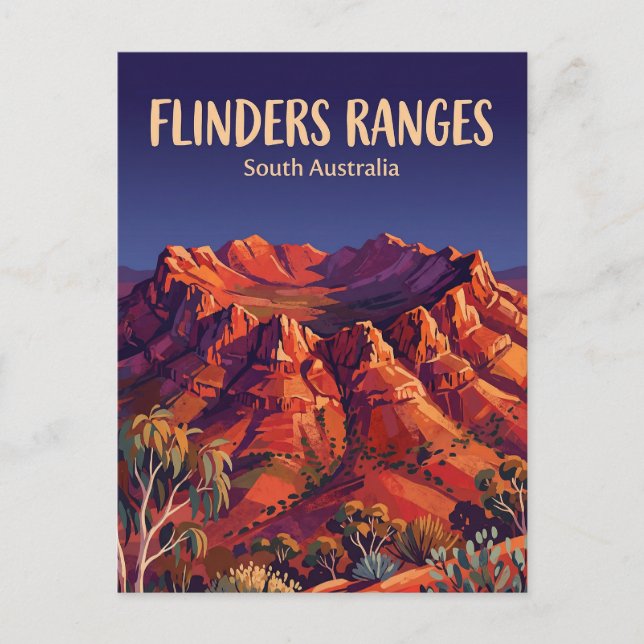 Ikara-Flinders Ranges Australia Postcard (Front)