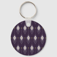 Ikat Chandelier Pattern: Vintage Textile Design