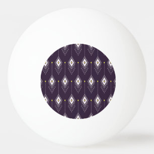 Ikat Chandelier Pattern: Vintage Textile Design Ping Pong Ball