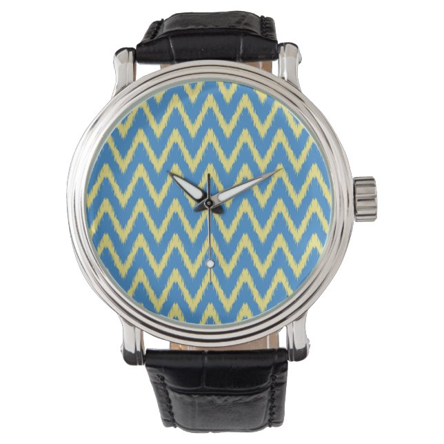 Ikat Design #1 @ Emporio Moffa Watch (Front)