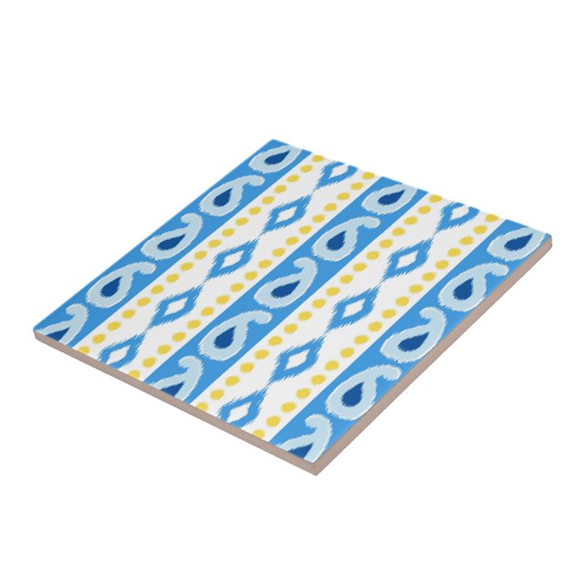 Ikat Design #3 @ Emporio Moffa Tile (Side)