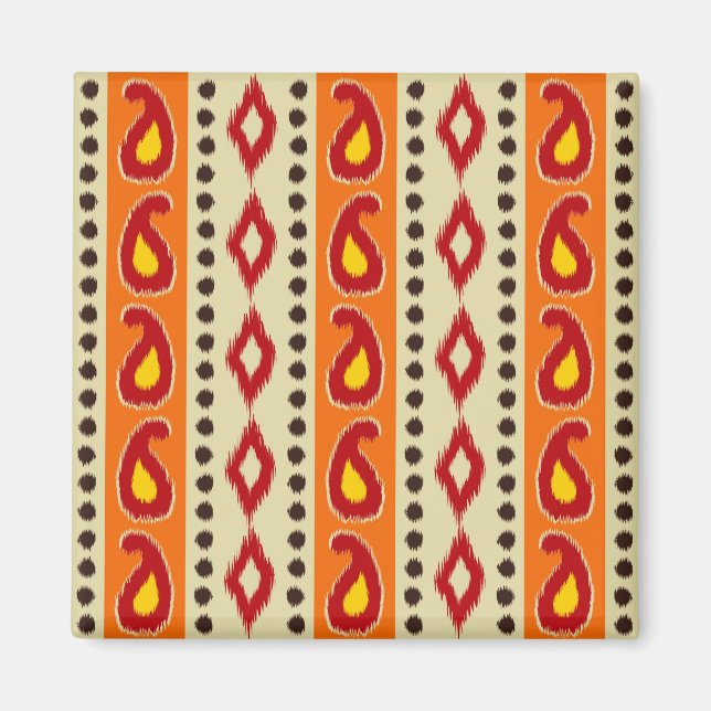 Ikat Design #4 @ Emporio Moffa Magnet (Front)