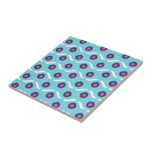 Ikat Design #9 @ Emporio Moffa Tile (Side)