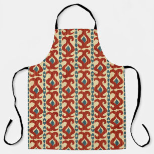 Ikat Elegance: Seamless Pattern Design. Apron
