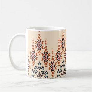 Ikat ethnic abstract beautiful art. Ikat seamless Coffee Mug