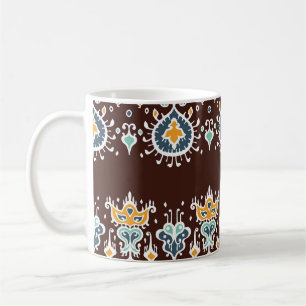 Ikat Inspiration: Oriental Elegance Coffee Mug