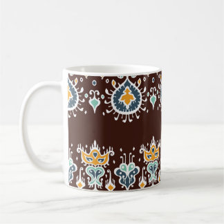 Ikat Inspiration: Oriental Elegance Coffee Mug