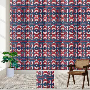 Ikat Inspired Scandinavian Tile