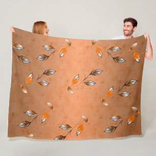 "Ikat Kilim Performance Fabric Blanket" Fleece Blanket