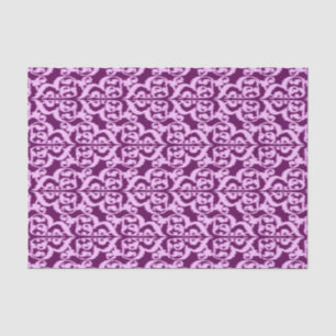 Ikat Moorish Damask - purple and orchid Tissue Paper