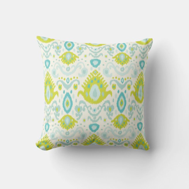 Ikat Pattern Cushion (Front)