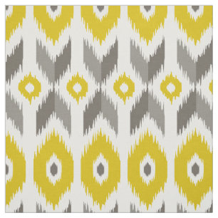 Ikat Pattern Fabric