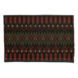 Ikat Pattern: Geometric Ethnic Ornament Pillowcase