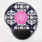 Ikat & Pink Monogram