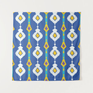 Ikat seamless pattern  tapestry