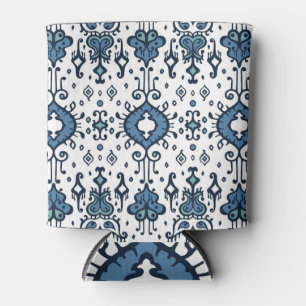 Ikat, tribal, ethnic seamless ornament. can cooler
