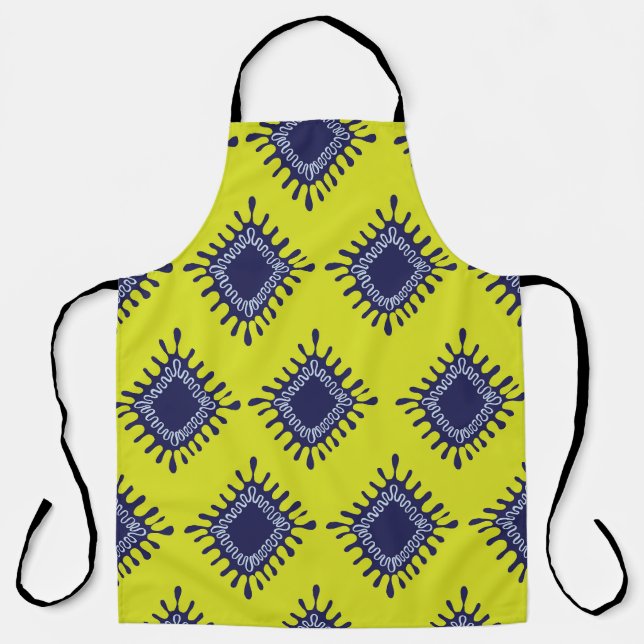 Ikat Tribal: Stylish Modern Pattern. Apron (Front)