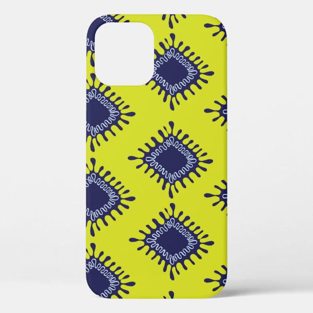 Ikat Tribal: Stylish Modern Pattern. Case-Mate iPhone Case (Back)