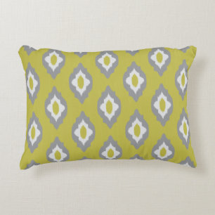 Ikat vintage pattern decorative cushion