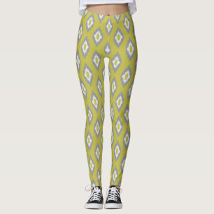 Ikat vintage pattern leggings