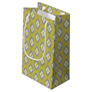 Ikat vintage pattern small gift bag