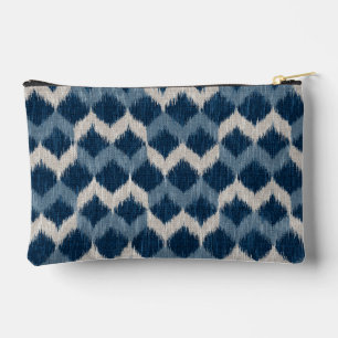 Ikat Wave Accessory Pouch