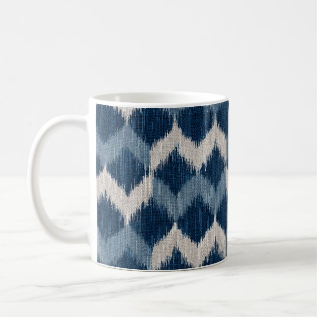 Ikat Wave Coffee Mug (Left)