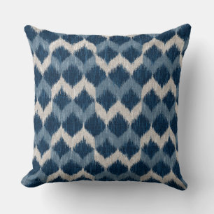 Ikat Wave Cushion