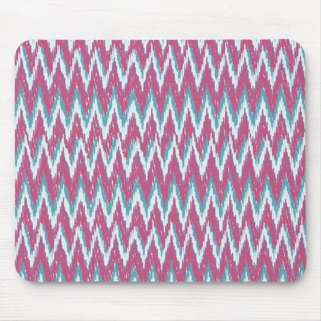 ikat zigzag effect12.ai mouse mat (Front)