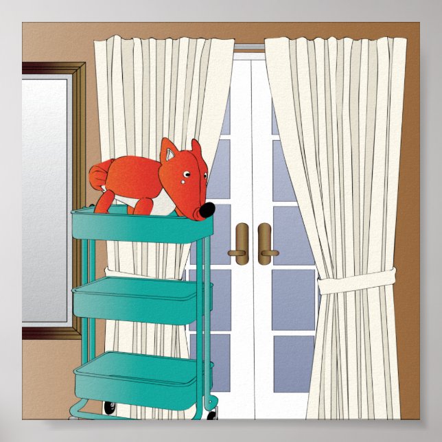 Ikea Interiors Fox Poster (Front)