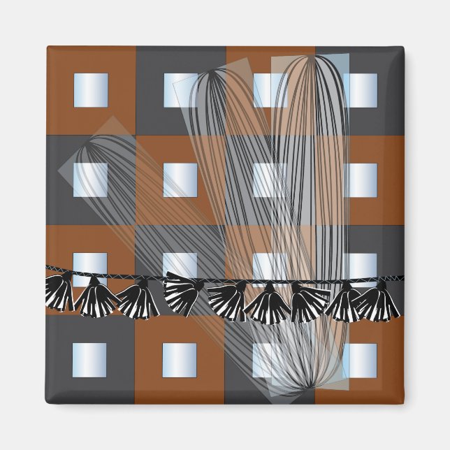 Ikea Mirrors Squares Magnet (Front)