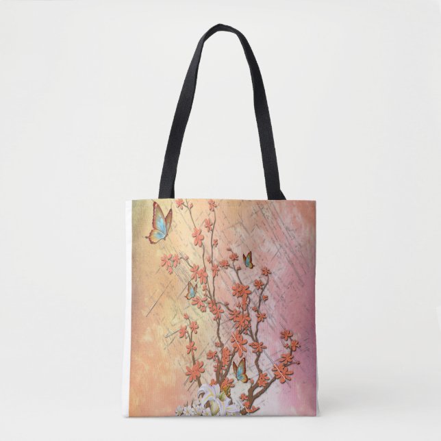 Ikebana display tote bag (Front)