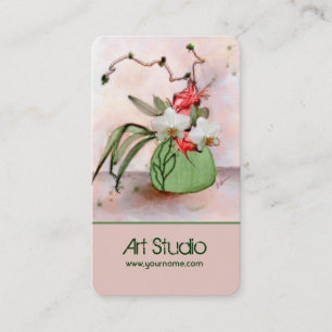 Ikebana Floral Art Studio Business Card