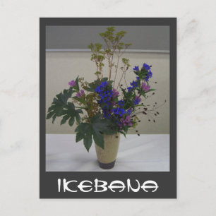 ikebana, Ikebana Postcard
