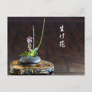 Ikebana Postcard