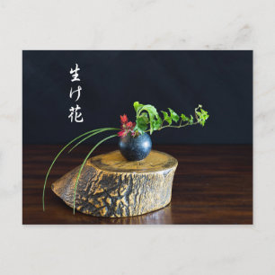 Ikebana Postcard