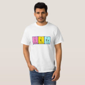 Iker periodic table name shirt (Front Full)
