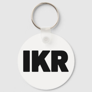 IKR Text Slang Key Ring