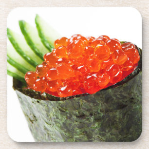Ikura (Salmon Roe) Gunkan Maki Sushi Coaster