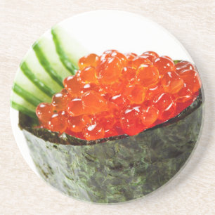 Ikura (Salmon Roe) Gunkan Maki Sushi Coaster