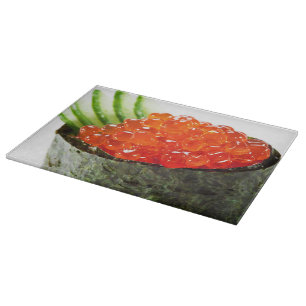 Ikura (Salmon Roe) Gunkan Maki Sushi Cutting Board