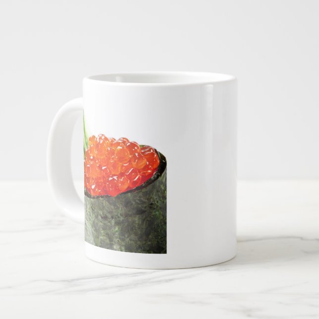 Ikura (Salmon Roe) Gunkan Maki Sushi Large Coffee Mug (Front Left)