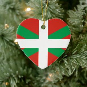 Ikurriña Ceramic Tree Decoration