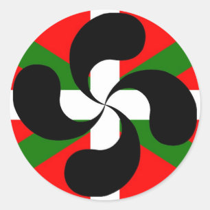 IKURRINA-LAUBURU CLASSIC ROUND STICKER