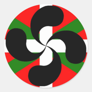 IKURRINA-LAUBURU CLASSIC ROUND STICKER