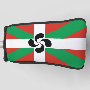 Ikurrina with Lauburu symbol Golf Head Cover