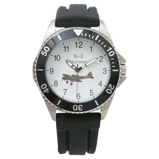 Il-2 Shturmovik WW2 Soviet Aircraft Watch (Front)